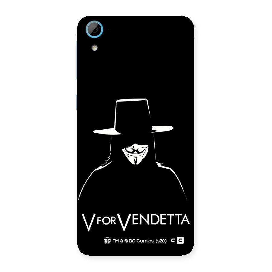 V for Vendetta Minimal Back Case for HTC Desire 826