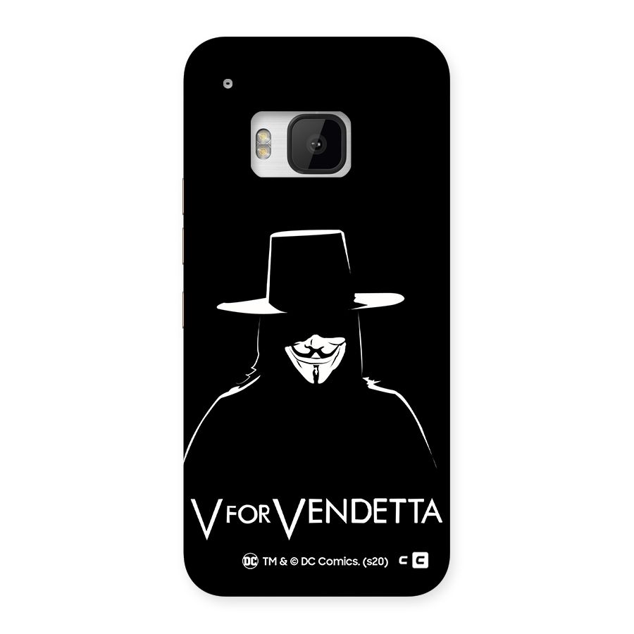 V for Vendetta Minimal Back Case for HTC One M9