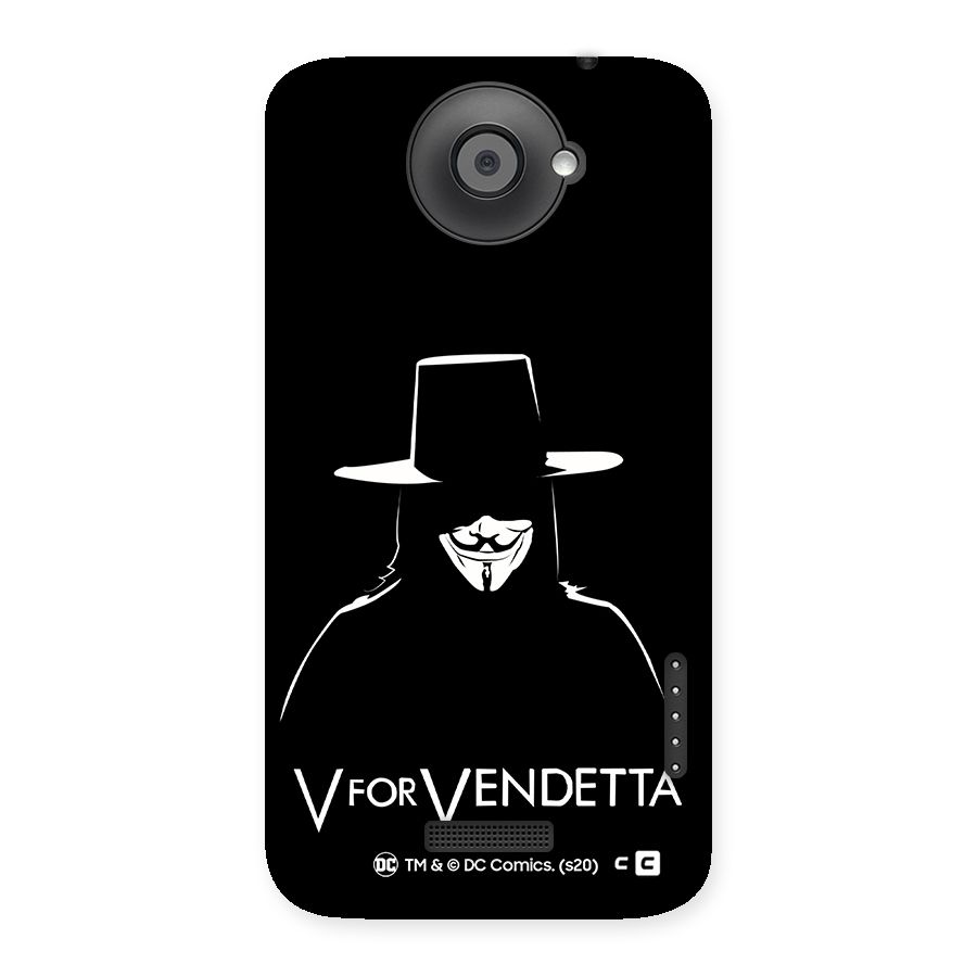 V for Vendetta Minimal Back Case for HTC One X