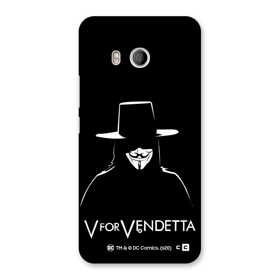 V for Vendetta Minimal Back Case for HTC U11