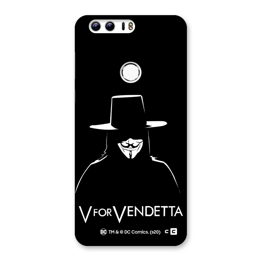 V for Vendetta Minimal Back Case for Honor 8