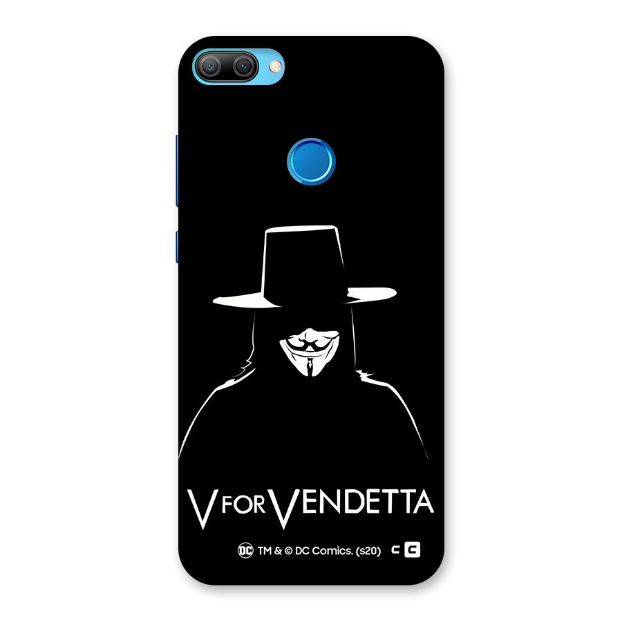 V for Vendetta Minimal Back Case for Honor 9N