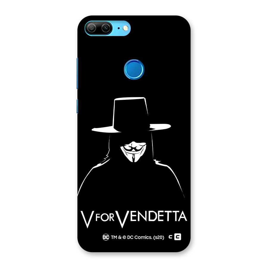 V for Vendetta Minimal Back Case for Honor 9 Lite