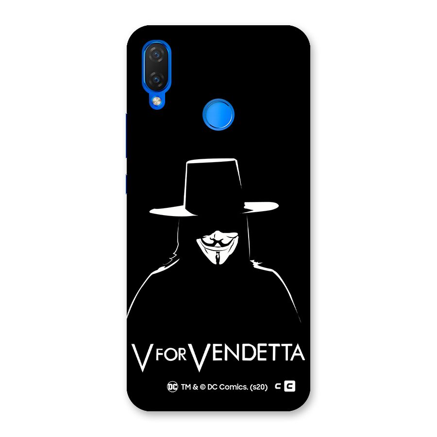 V for Vendetta Minimal Back Case for Huawei P Smart+