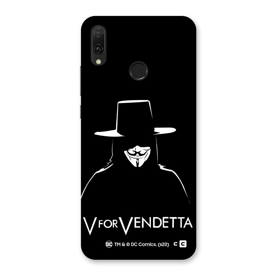 V for Vendetta Minimal Back Case for Huawei Y9 (2019)