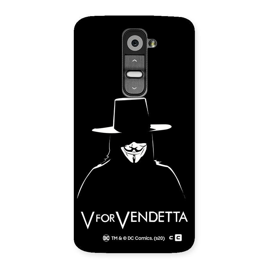 V for Vendetta Minimal Back Case for LG G2