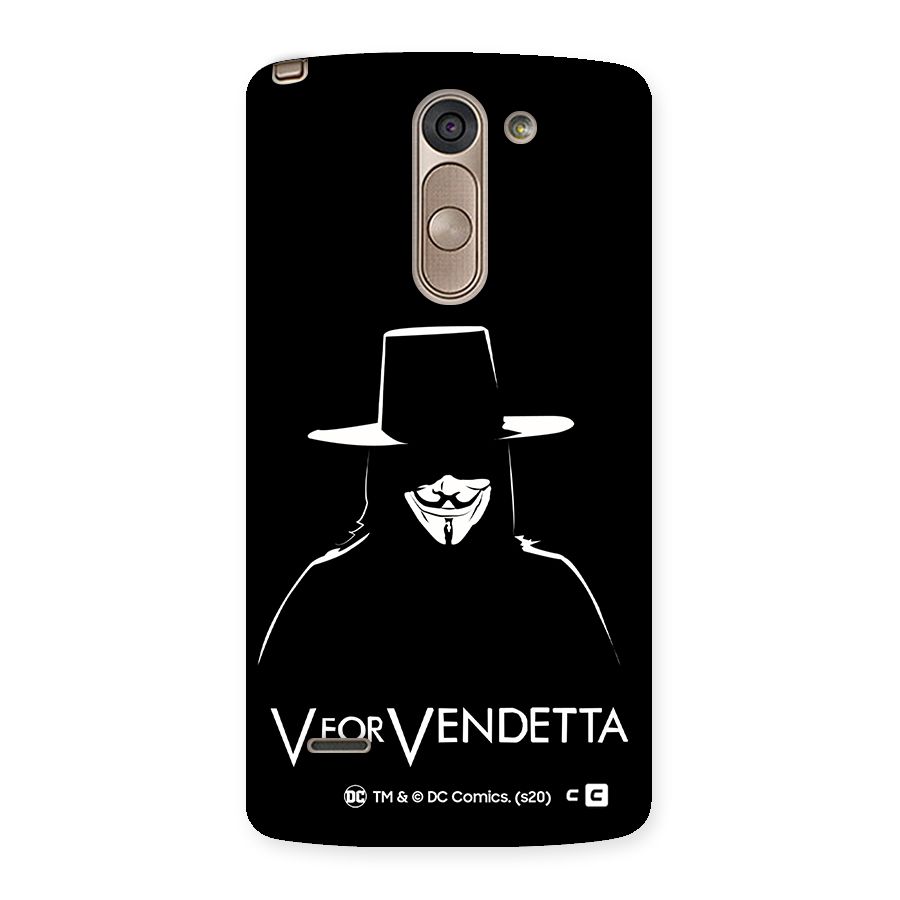 V for Vendetta Minimal Back Case for LG G3 Stylus