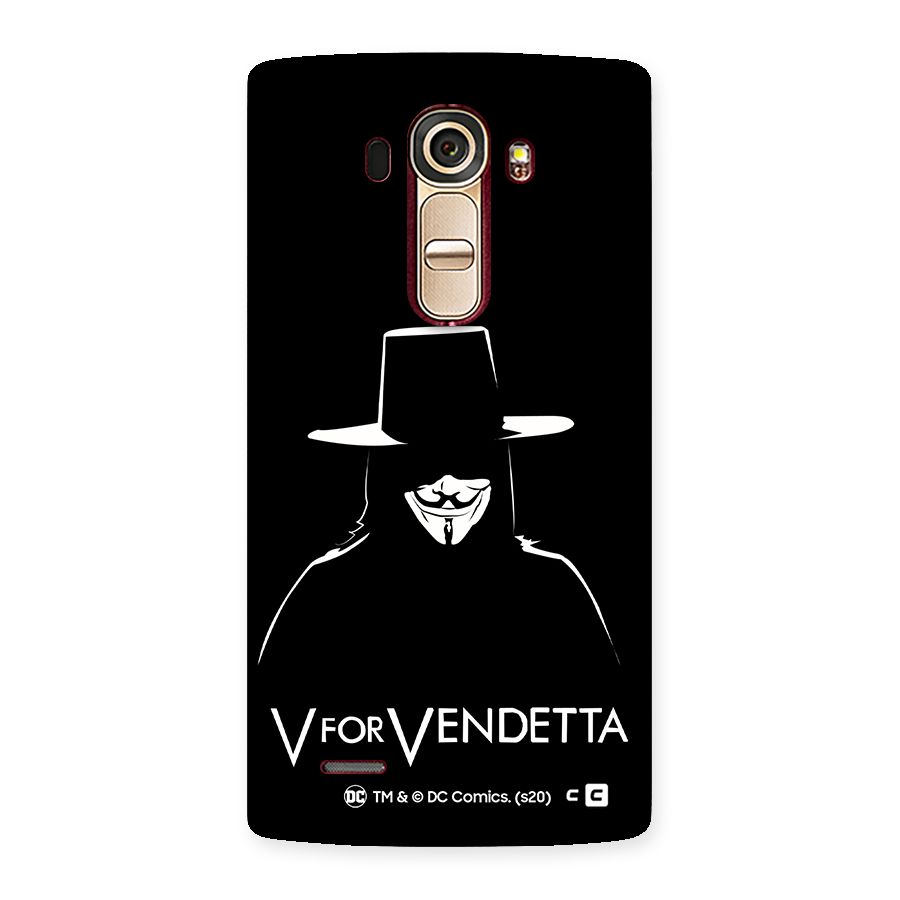 V for Vendetta Minimal Back Case for LG G4