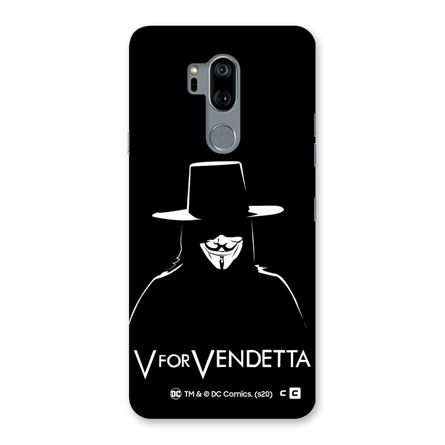 V for Vendetta Minimal Back Case for LG G7