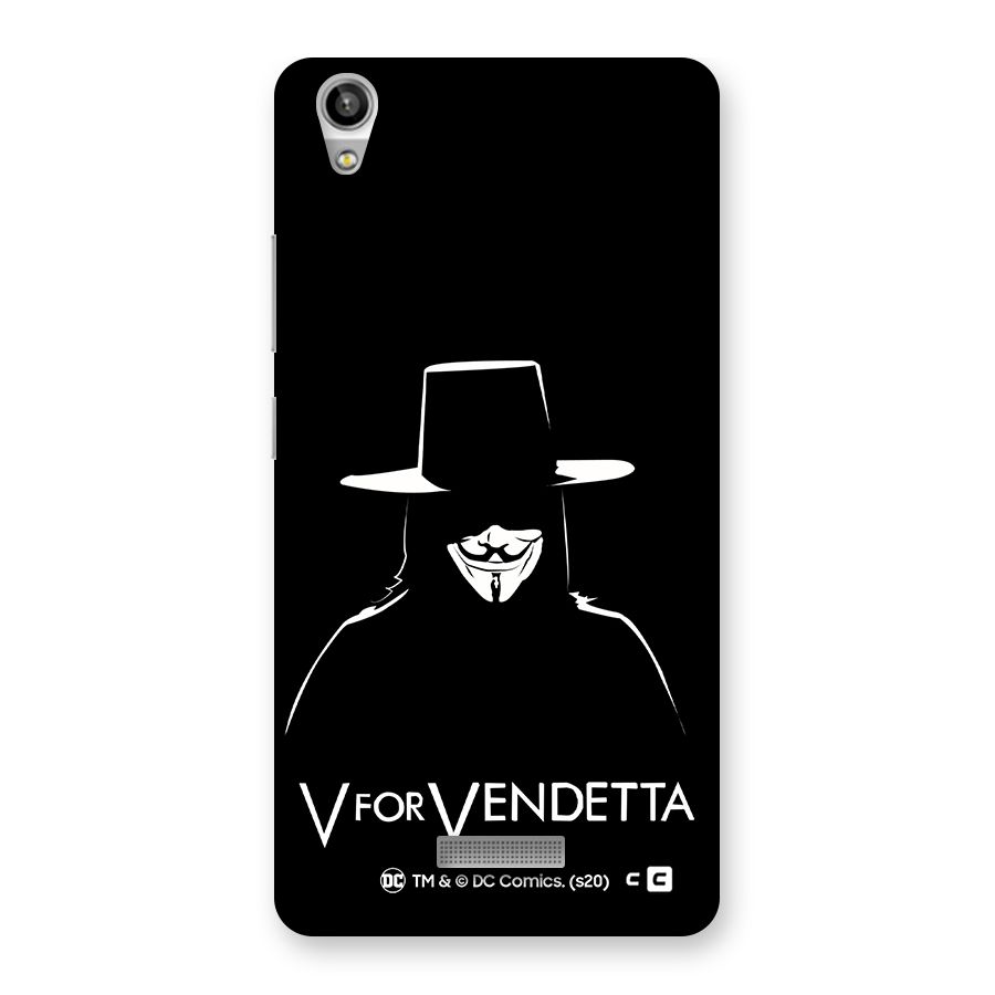 V for Vendetta Minimal Back Case for Lava-Pixel-V1
