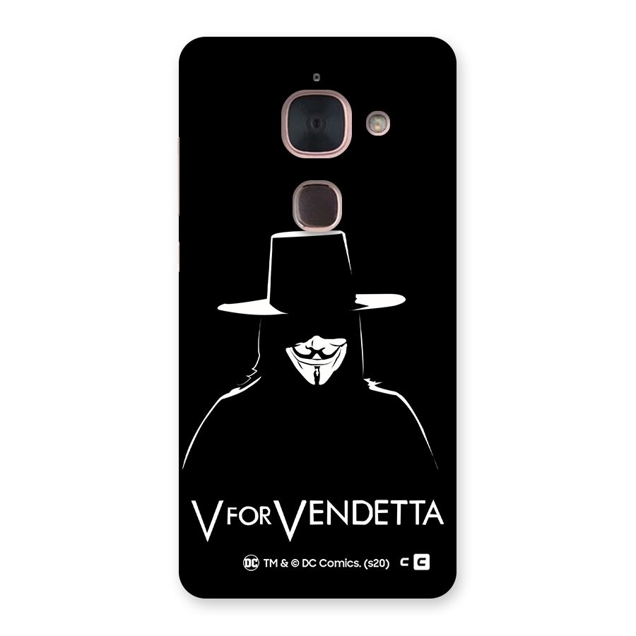 V for Vendetta Minimal Back Case for Le Max 2