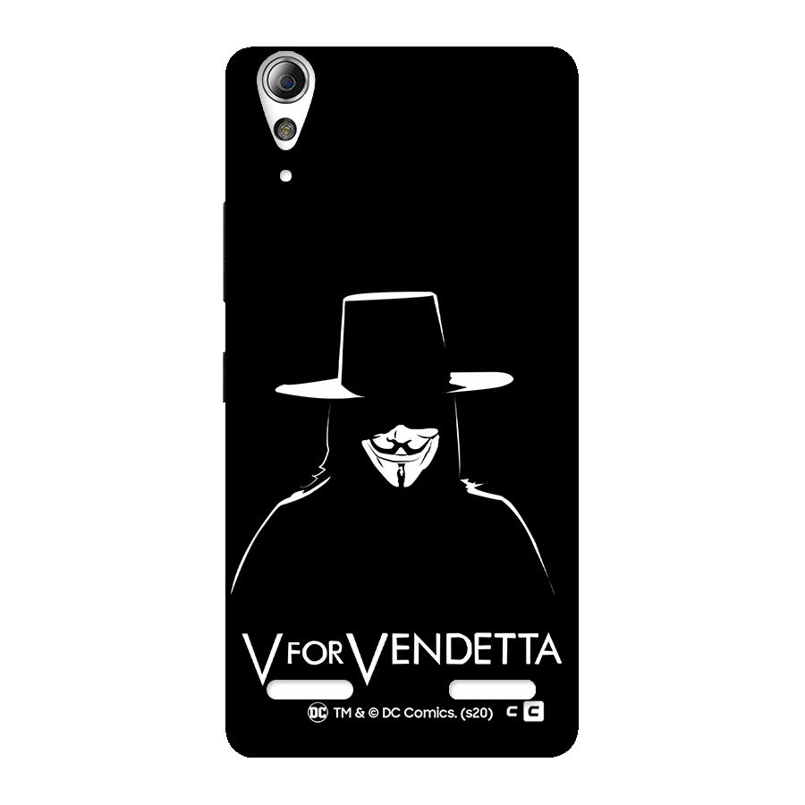 V for Vendetta Minimal Back Case for Lenovo A6000