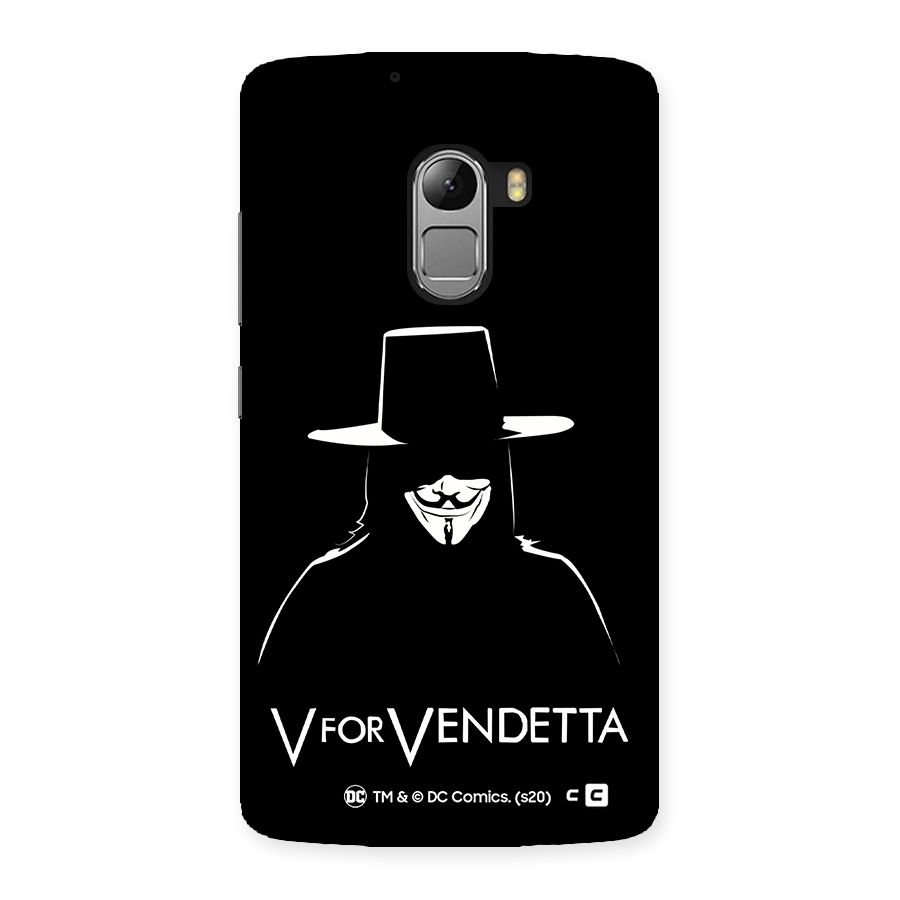 V for Vendetta Minimal Back Case for Lenovo K4 Note