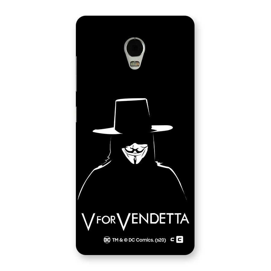 V for Vendetta Minimal Back Case for Lenovo Vibe P1