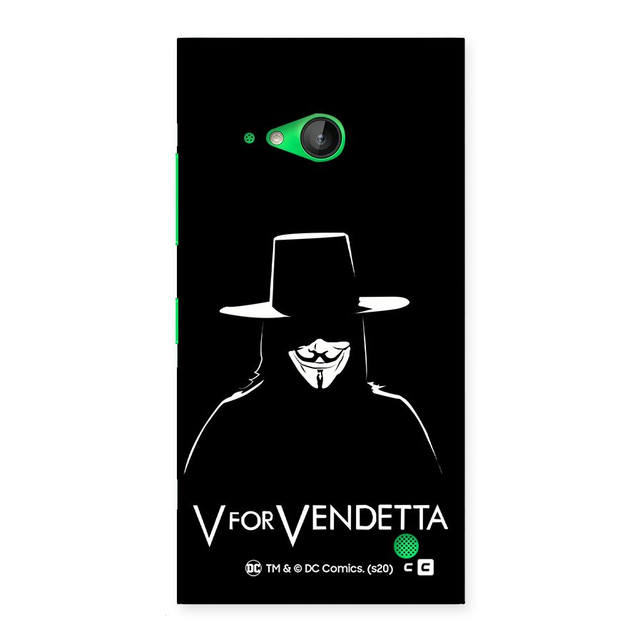 V for Vendetta Minimal Back Case for Lumia 730