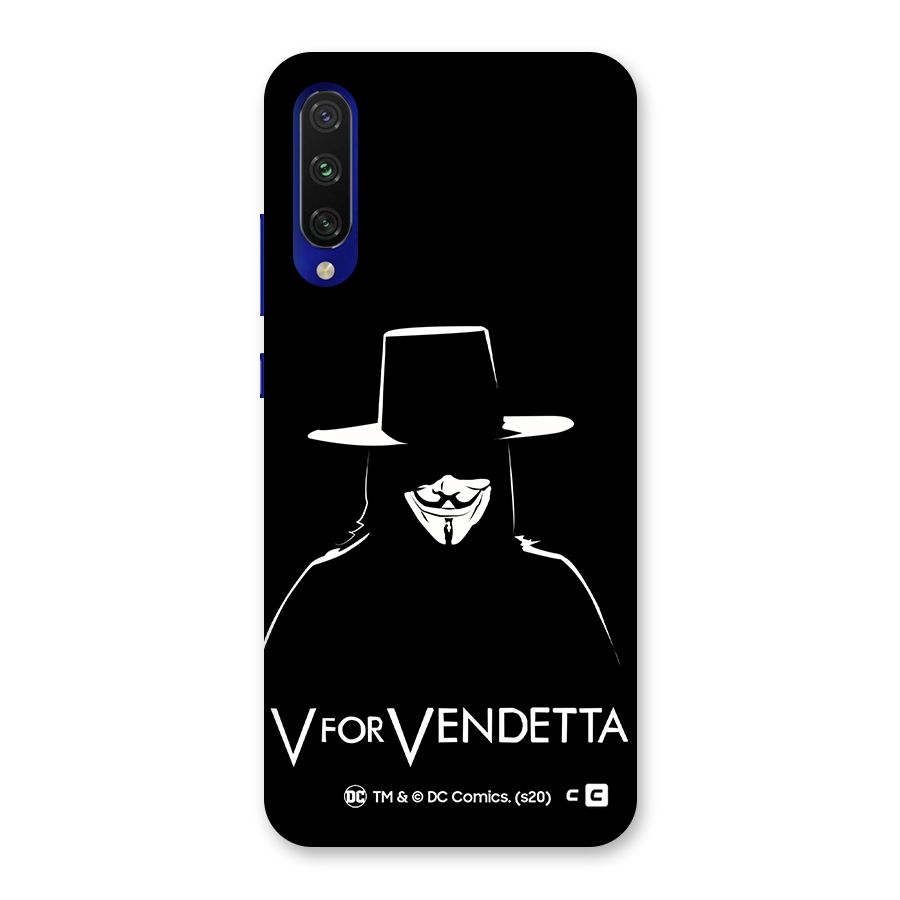 V for Vendetta Minimal Back Case for Mi A3
