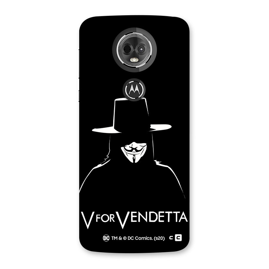 V for Vendetta Minimal Back Case for Moto E5 Plus