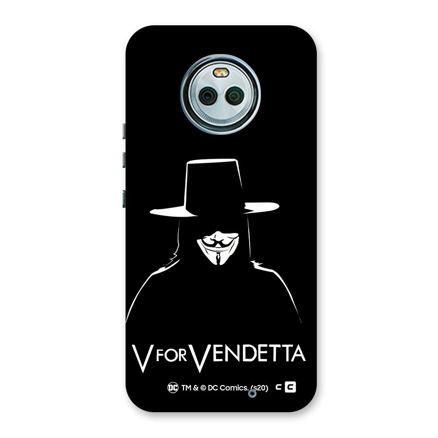V for Vendetta Minimal Back Case for Moto X4