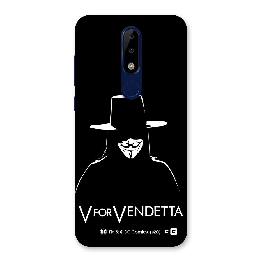 V for Vendetta Minimal Back Case for Nokia 5.1 Plus