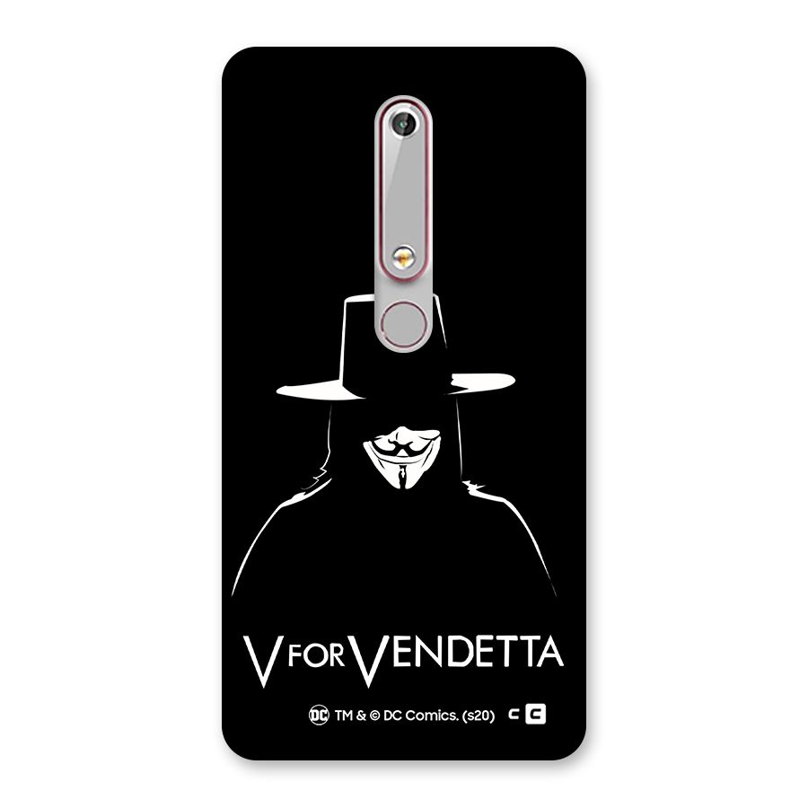 V for Vendetta Minimal Back Case for Nokia 6.1