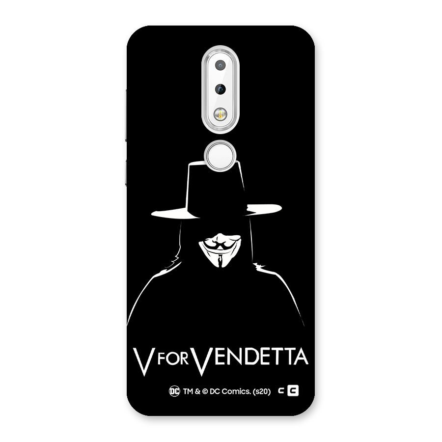 V for Vendetta Minimal Back Case for Nokia 6.1 Plus