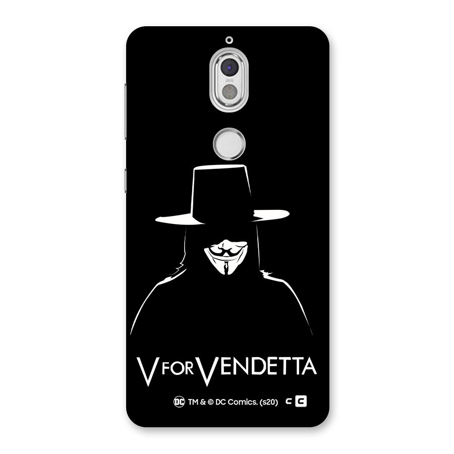 V for Vendetta Minimal Back Case for Nokia 7