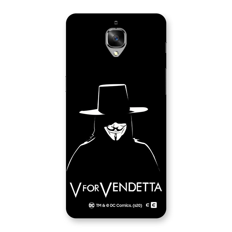 V for Vendetta Minimal Back Case for OnePlus 3
