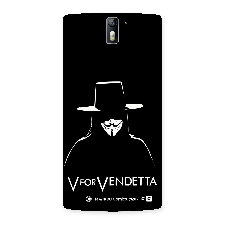 V for Vendetta Minimal Back Case for One Plus One