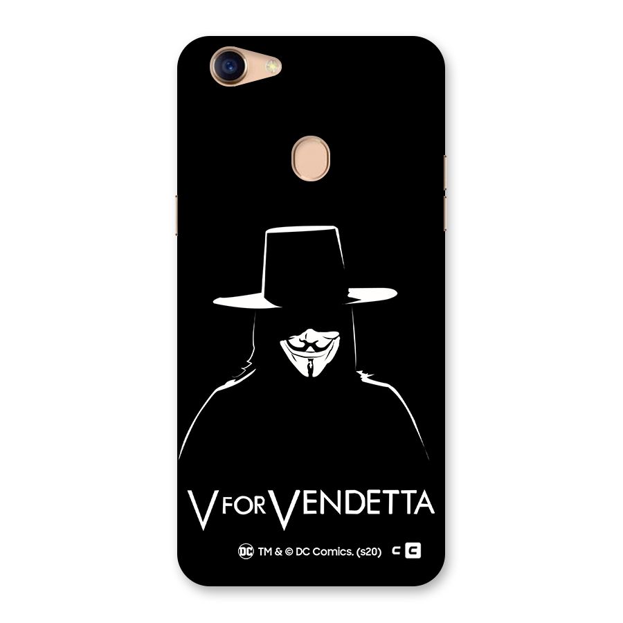 V for Vendetta Minimal Back Case for Oppo F5 Youth