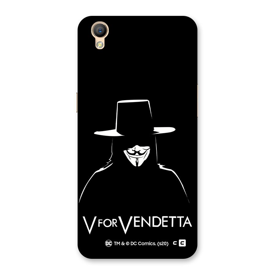 V for Vendetta Minimal Back Case for Oppo A37