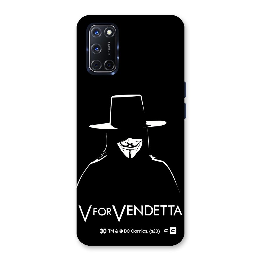 V for Vendetta Minimal Back Case for Oppo A52