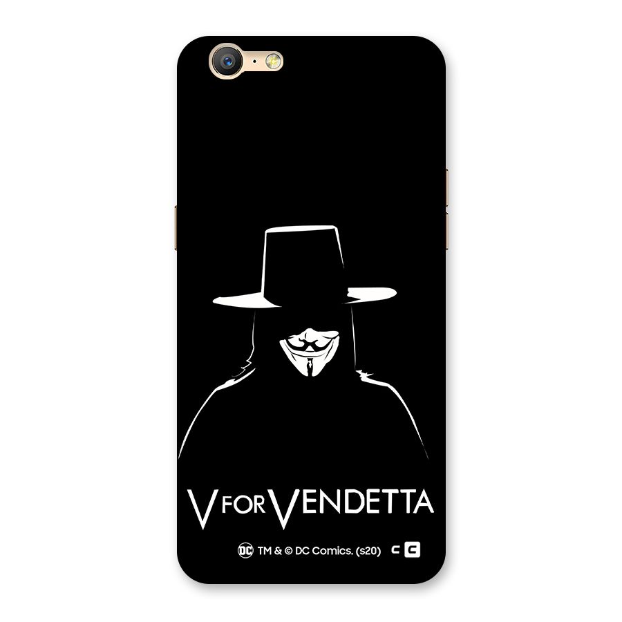 V for Vendetta Minimal Back Case for Oppo A57
