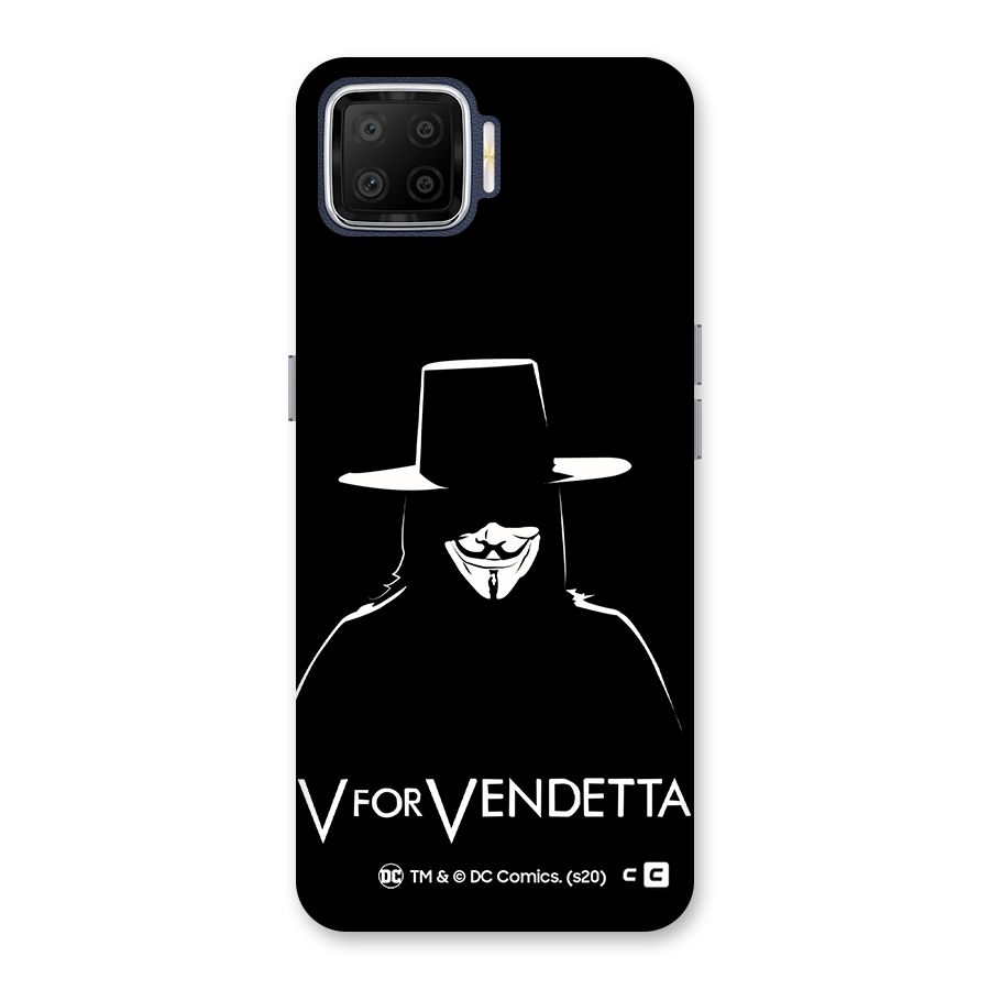V for Vendetta Minimal Back Case for Oppo F17