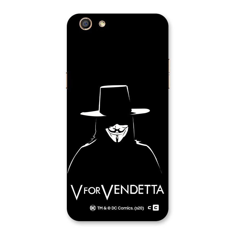 V for Vendetta Minimal Back Case for Oppo F3