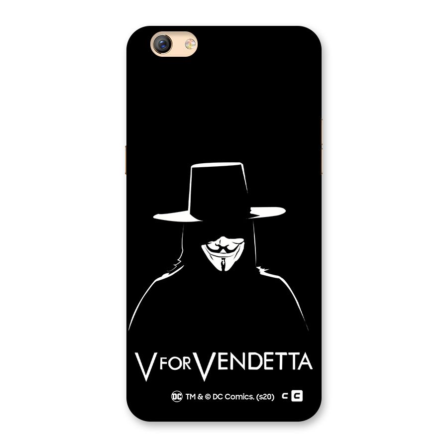 V for Vendetta Minimal Back Case for Oppo F3 Plus