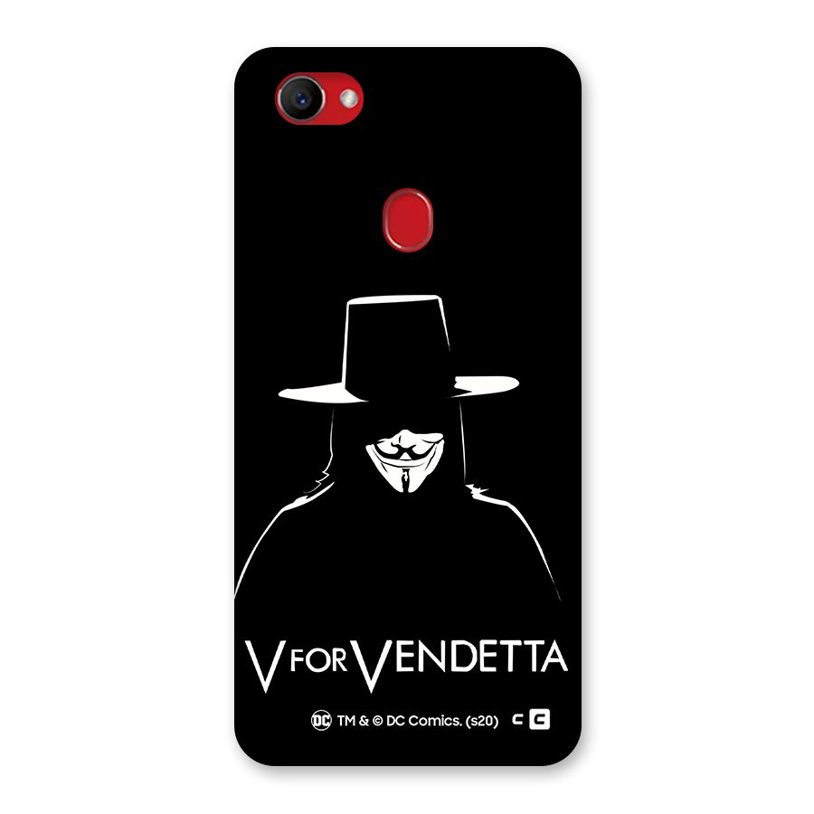 V for Vendetta Minimal Back Case for Oppo F7