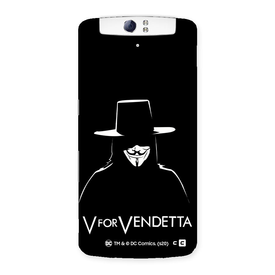 V for Vendetta Minimal Back Case for Oppo N1