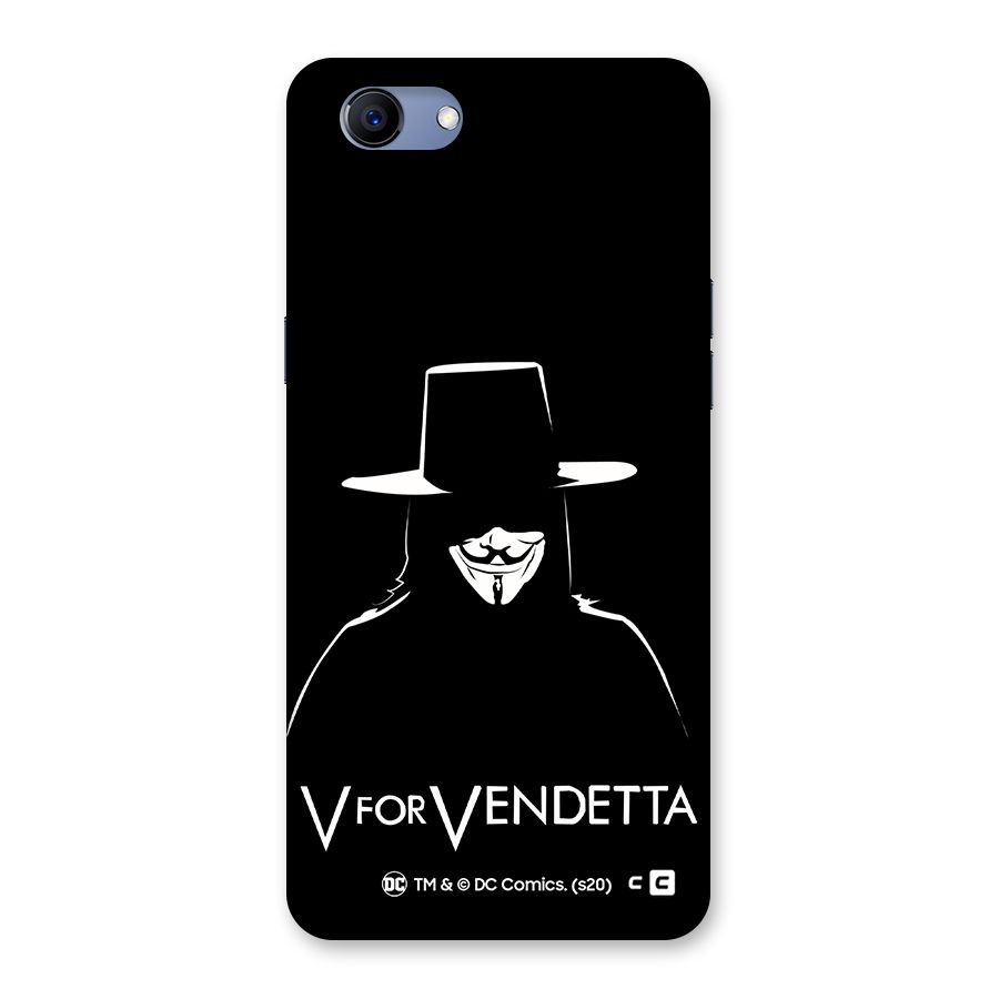 V for Vendetta Minimal Back Case for Oppo Realme 1
