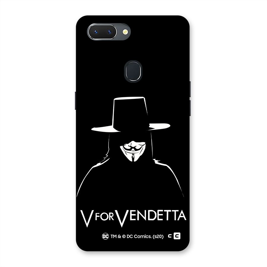 V for Vendetta Minimal Back Case for Oppo Realme 2