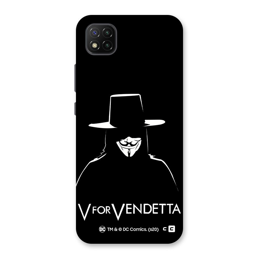 V for Vendetta Minimal Back Case for Poco C3