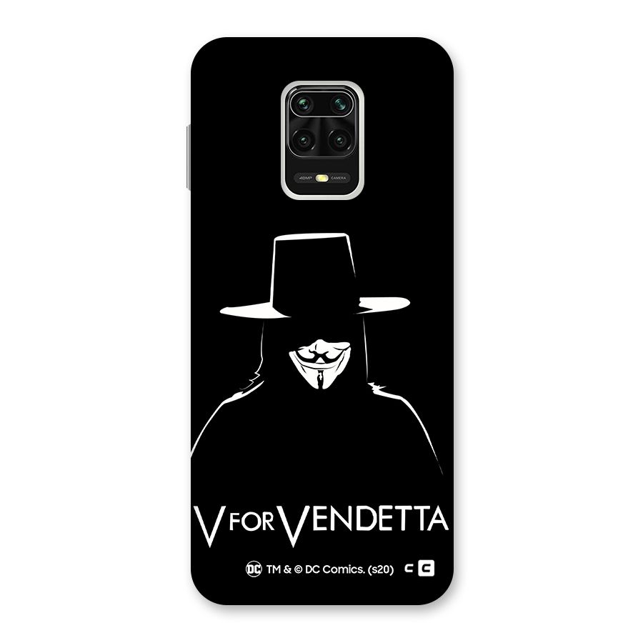 V for Vendetta Minimal Back Case for Poco M2 Pro