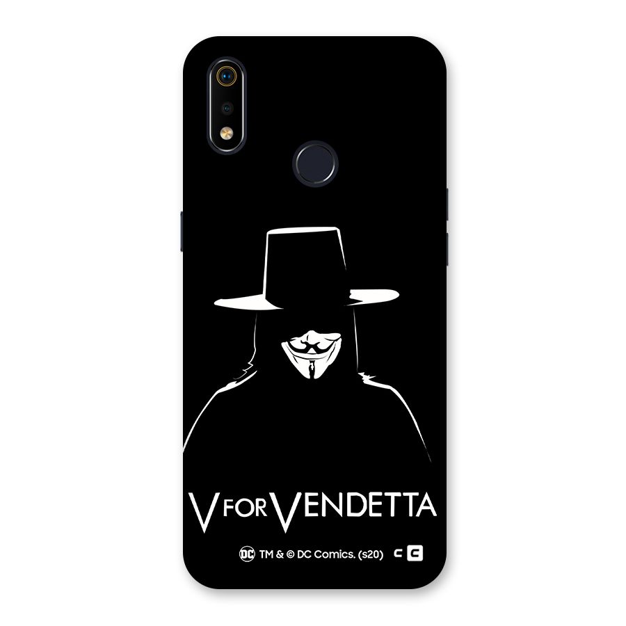 V for Vendetta Minimal Back Case for Realme 3i