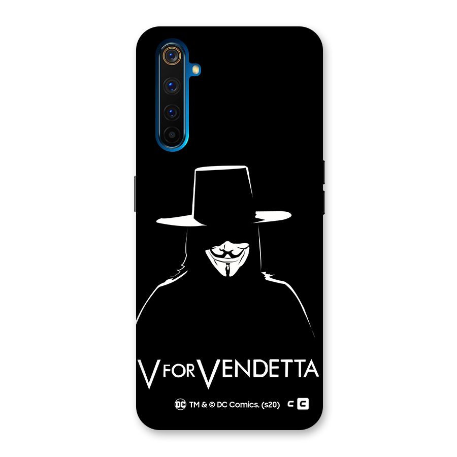 V for Vendetta Minimal Back Case for Realme 6 Pro