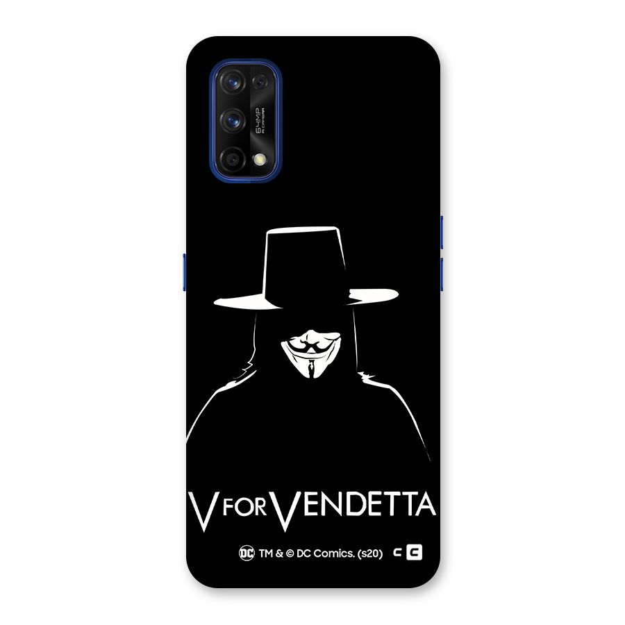 V for Vendetta Minimal Back Case for Realme 7 Pro