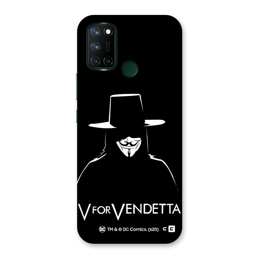 V for Vendetta Minimal Back Case for Realme 7i