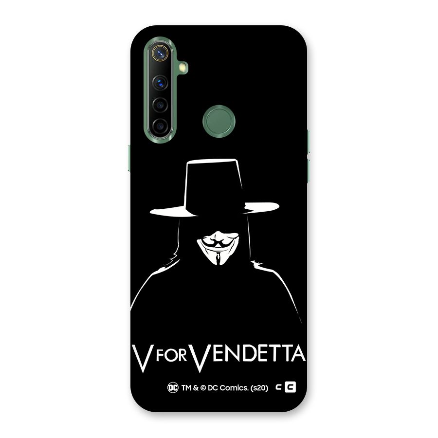 V for Vendetta Minimal Back Case for Realme Narzo 10