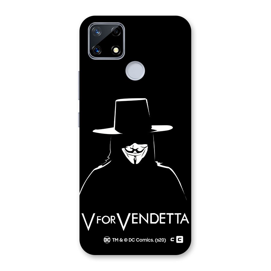 V for Vendetta Minimal Back Case for Realme Narzo 20