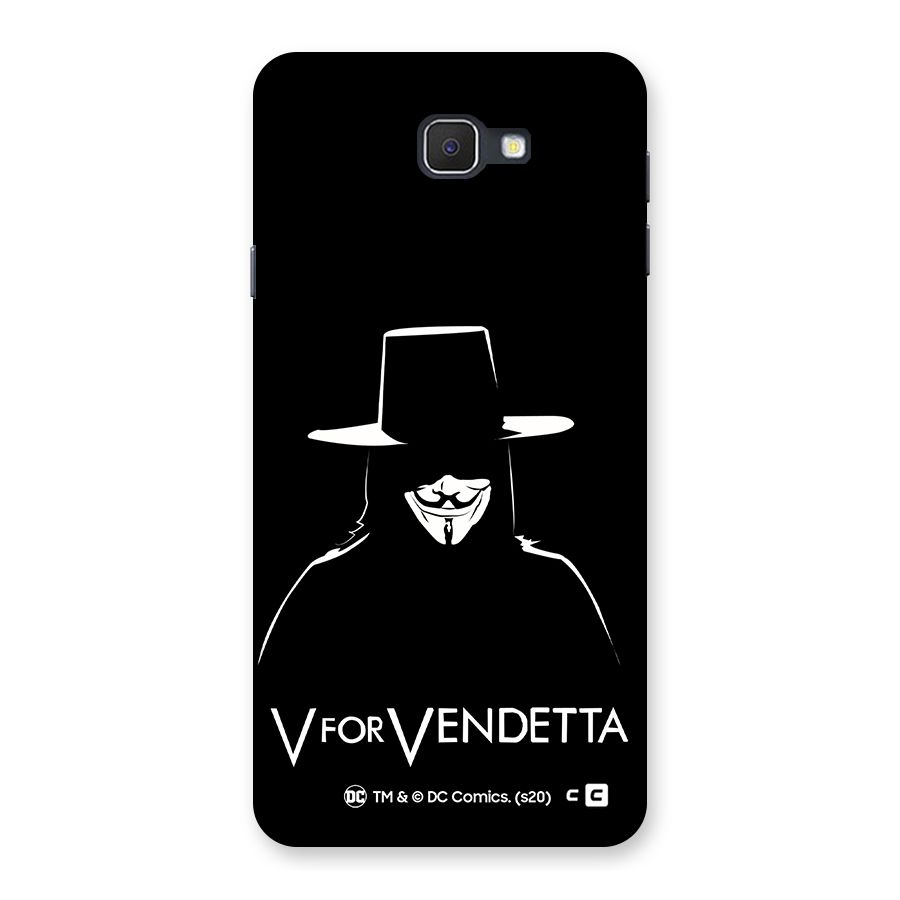 V for Vendetta Minimal Back Case for Samsung Galaxy J7 Prime