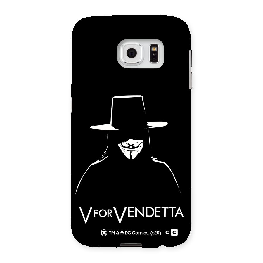 V for Vendetta Minimal Back Case for Samsung Galaxy S6
