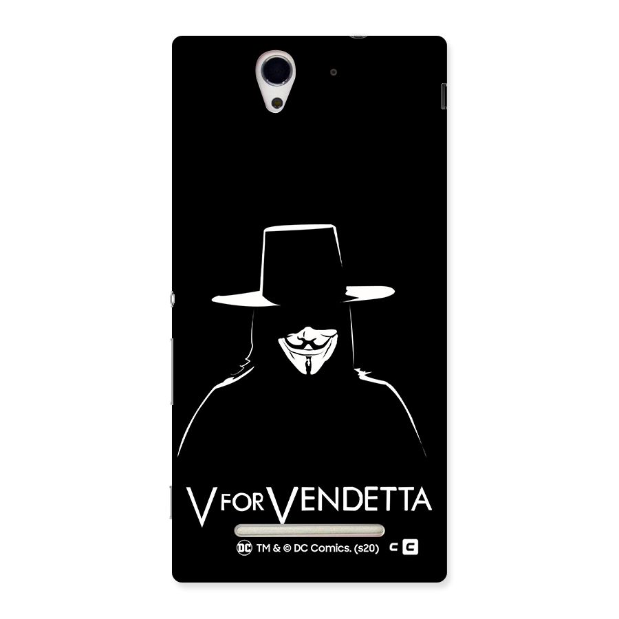 V for Vendetta Minimal Back Case for Sony Xperia C3